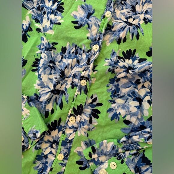 J Crew Floral Buttondown - Picture 2 of 5